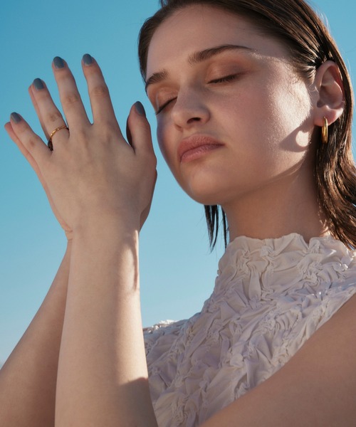 CENE(セネ)の「【CENE】セネ/ブロードリング(リング・レディース・シルバー/ゴールド・#9/#11/#13)」の22枚目の写真