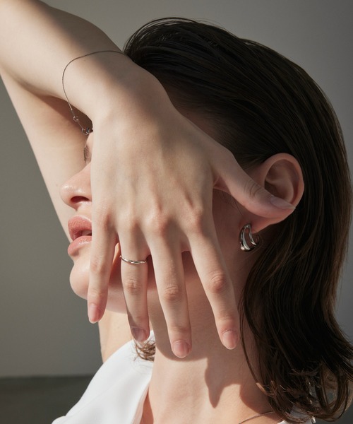 CENE(セネ)の「【CENE】セネ/ブロードリング(リング・レディース・シルバー/ゴールド・#9/#11/#13)」の19枚目の写真