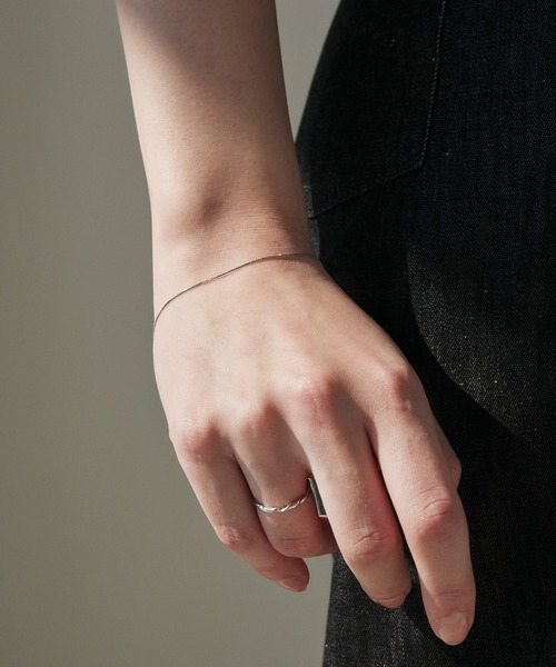 CENE(セネ)の「【CENE】セネ/ブロードリング(リング・レディース・シルバー/ゴールド・#9/#11/#13)」の13枚目の写真