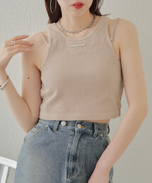 Chico | ピグメントストラップ取り外しアメスリタンク(キャミソール)