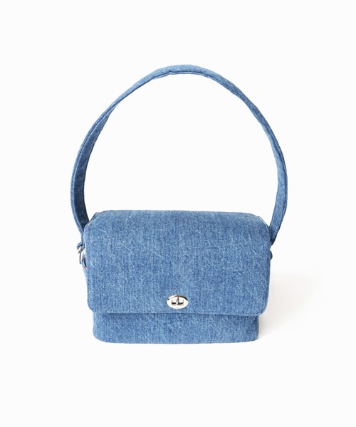 DENIM FLAP BAG デニムフラップバッグ