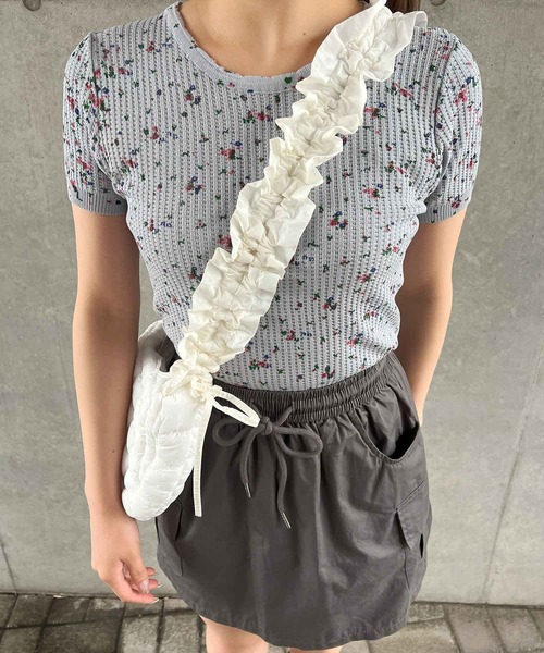 セール】花柄サーマル（Tシャツ/カットソー）｜frunco（フランコ