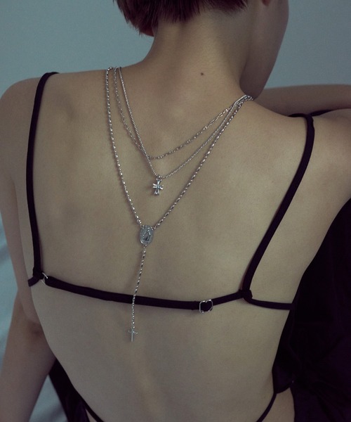 GOLDY(ゴールディ)の「リル クロス × チェーン ネックレス(ネックレス・レディース・ゴールド/シルバー系その他/ゴールド系その他/シルバー・FREE)」の7枚目の写真