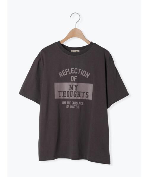 セール】チュールキャミソール+ロゴTシャツセット（Tシャツ