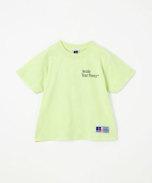Russell Athletic(ラッセルアスレティック)の「【別注】<RUSSELL ATHLETIC>CPH Tシャツ /キッズ 110cm-130cm(Tシャツ/カットソー・キッズ・ブラック/ライム/ライトグレー・130cm/120cm/110cm)」の1枚目の写真