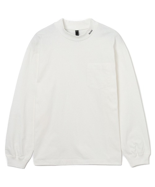 【セール】L/S MOCK NECK POCKET TEE（Tシャツ/カットソー）｜SILAS（サイラス）