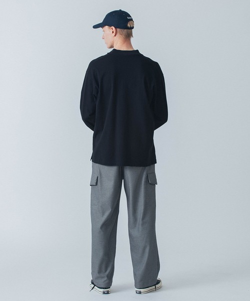 【セール】L/S MOCK NECK POCKET TEE（Tシャツ/カットソー）｜SILAS（サイラス）