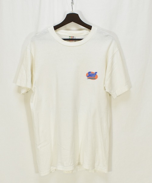 VINTAGE（ヴィンテージ）の「【ヴィンテージ古着】SURF Laundry detergent/洗濯洗剤 プリントTシャツ（Tシャツ/カットソー・メンズ・ホワイト・LARGE）」の4枚目の写真