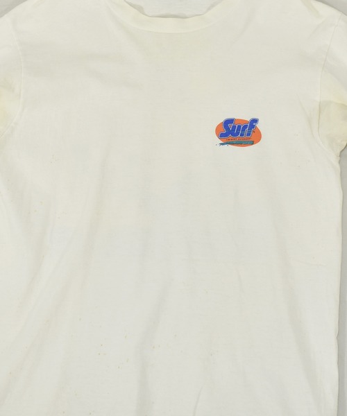 VINTAGE（ヴィンテージ）の「【ヴィンテージ古着】SURF Laundry detergent/洗濯洗剤 プリントTシャツ（Tシャツ/カットソー・メンズ・ホワイト・LARGE）」の6枚目の写真