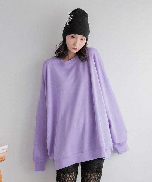 LOWRYS FARM(ローリーズファーム)の「TRPUドルマンLS 143900(Tシャツ/カットソー・メンズ・ブラック/ホワイト/カーキ/イエロー/グレー/パープル・SMALL/MEDIUM/LARGE)」の6枚目の写真