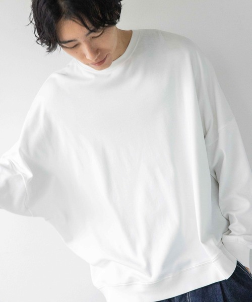 LOWRYS FARM(ローリーズファーム)の「TRPUドルマンLS 143900(Tシャツ/カットソー・メンズ・ブラック/ホワイト/カーキ/イエロー/グレー/パープル・SMALL/MEDIUM/LARGE)」の21枚目の写真