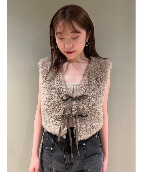 SNIDEL（スナイデル）の「ファージレ（ベスト）」 - WEAR