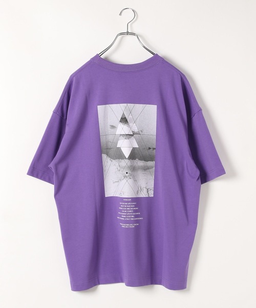 HEREIAM(ヘレイアム)の「【HEREIAM MEN】接触冷感&吸水速乾/SPIRITS TEE(Tシャツ/カットソー・メンズ・ホワイト/バイオレット/ブラック・LARGE/MEDIUM)」の16枚目の写真
