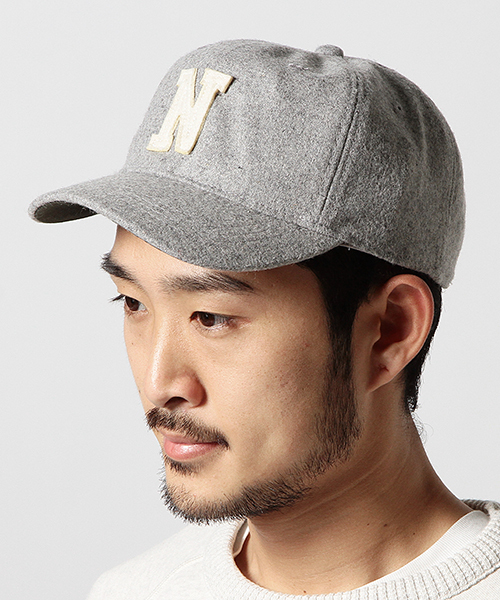 BEAMS（ビームス）の「◆BEAMS / メルトン 6パネル ベースボール キャップ（キャップ・メンズ・グレー/ワイン/ネイビー/その他1・ONE SIZE）」の2枚目の写真