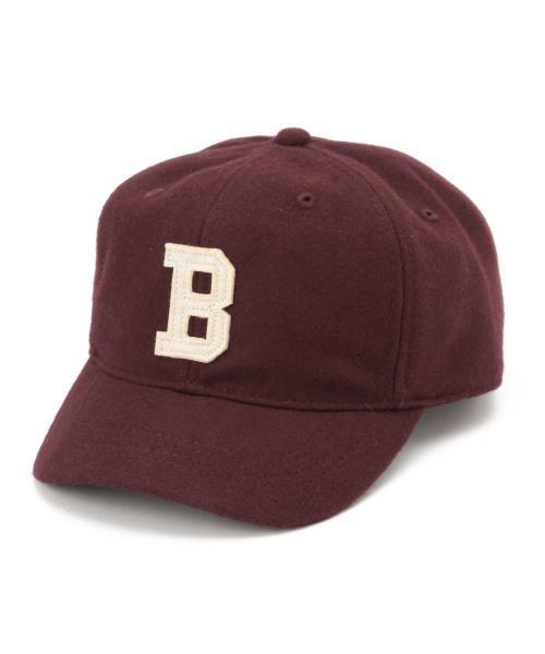 BEAMS（ビームス）の「◆BEAMS / メルトン 6パネル ベースボール キャップ（キャップ・メンズ・グレー/ワイン/ネイビー/その他1・ONE SIZE）」の7枚目の写真