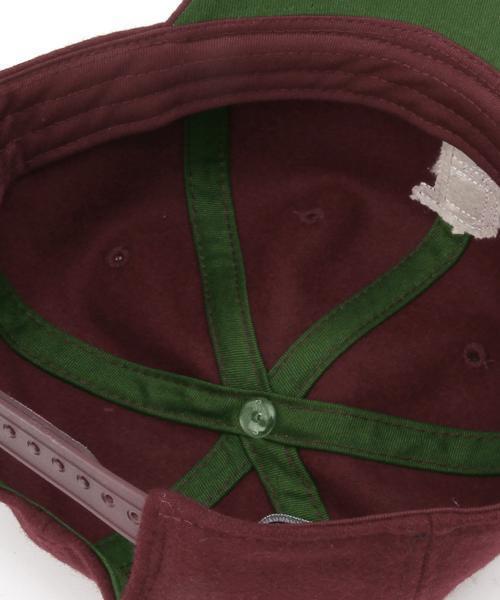 BEAMS（ビームス）の「◆BEAMS / メルトン 6パネル ベースボール キャップ（キャップ・メンズ・グレー/ワイン/ネイビー/その他1・ONE SIZE）」の14枚目の写真