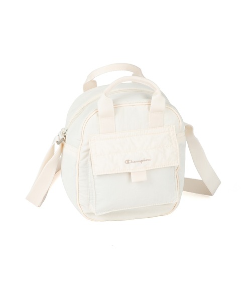 Champion（チャンピオン）の「champion/チャンピオン ショルダーバッグ パース No.63891（ショルダーバッグ・メンズ・アイボリー/ブラック/ピンク・FREE）」の2枚目の写真