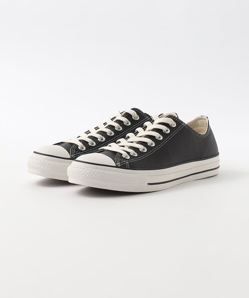 Steven Alan（スティーブンアラン）の「＜CONVERSE＞ LEATHER ALL STAR OX/スニーカー（スニーカー・メンズ・ブラック・8/9/8h/9h/7h）」の2枚目の写真
