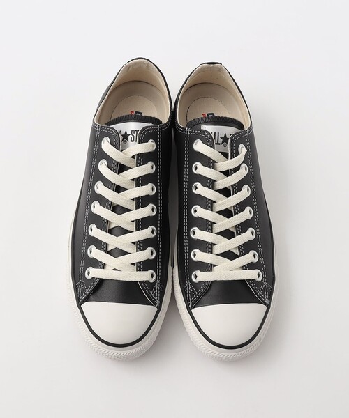 Steven Alan（スティーブンアラン）の「＜CONVERSE＞ LEATHER ALL STAR OX/スニーカー（スニーカー・メンズ・ブラック・8/9/8h/9h/7h）」の3枚目の写真