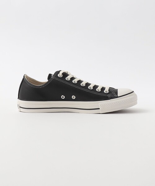 Steven Alan（スティーブンアラン）の「＜CONVERSE＞ LEATHER ALL STAR OX/スニーカー（スニーカー・メンズ・ブラック・8/9/8h/9h/7h）」の4枚目の写真