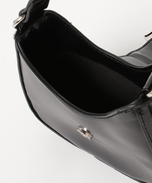 poiregnee（ポワニェ）の「［select］2WAYミニバッグ（ショルダーバッグ・レディース・ブラック/シルバー・FREE）」の8枚目の写真