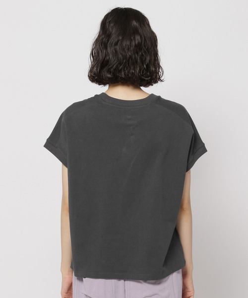 niko and...（ニコアンド）の「アソートプリントフレンチTシャツ（Tシャツ/カットソー・レディース・ブルー/オレンジ/ナチュラル/チャコール・FREE）」の16枚目の写真