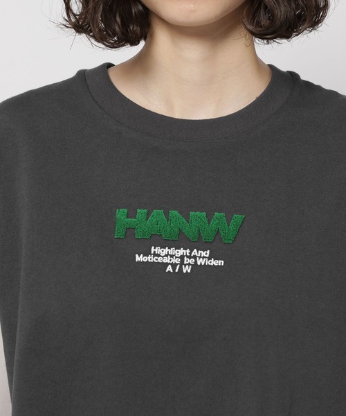 niko and...（ニコアンド）の「アソートプリントフレンチTシャツ（Tシャツ/カットソー・レディース・ブルー/オレンジ/ナチュラル/チャコール・FREE）」の15枚目の写真