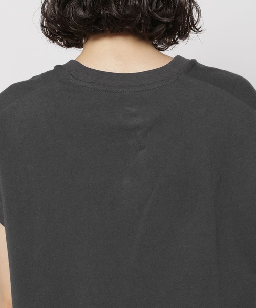 niko and...（ニコアンド）の「アソートプリントフレンチTシャツ（Tシャツ/カットソー・レディース・ブルー/オレンジ/ナチュラル/チャコール・FREE）」の14枚目の写真