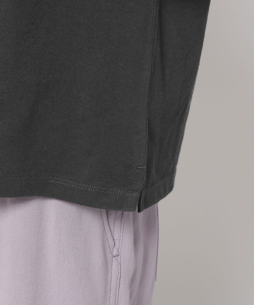 niko and...（ニコアンド）の「アソートプリントフレンチTシャツ（Tシャツ/カットソー・レディース・ブルー/オレンジ/ナチュラル/チャコール・FREE）」の12枚目の写真