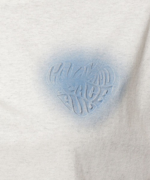 niko and...（ニコアンド）の「アソートプリントフレンチTシャツ（Tシャツ/カットソー・レディース・ブルー/オレンジ/ナチュラル/チャコール・FREE）」の8枚目の写真