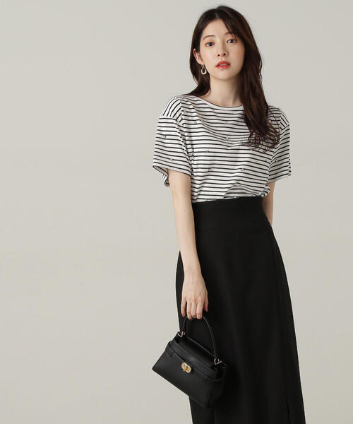 PROPORTION BODY DRESSING(プロポーションボディドレッシング)の「ストーンTシャツ / 1214260501(Tシャツ/カットソー・レディース・ブラック/ブラック系その他/ホワイト・FREE)」の19枚目の写真