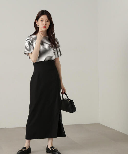 PROPORTION BODY DRESSING(プロポーションボディドレッシング)の「ストーンTシャツ / 1214260501(Tシャツ/カットソー・レディース・ブラック/ブラック系その他/ホワイト・FREE)」の17枚目の写真