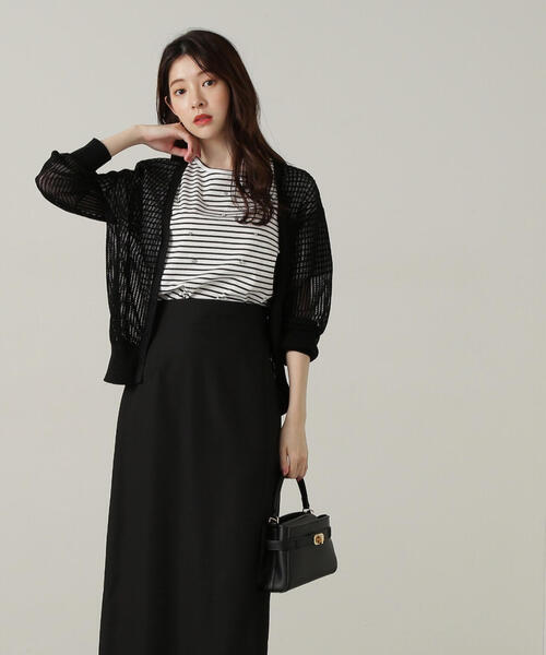 PROPORTION BODY DRESSING(プロポーションボディドレッシング)の「ストーンTシャツ / 1214260501(Tシャツ/カットソー・レディース・ブラック/ブラック系その他/ホワイト・FREE)」の16枚目の写真
