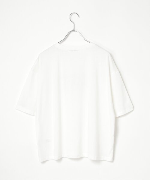 LBC(エルビーシー)の「シルケット天竺プリントTee(Tシャツ/カットソー・レディース・チャコール/ホワイト・M)」の15枚目の写真