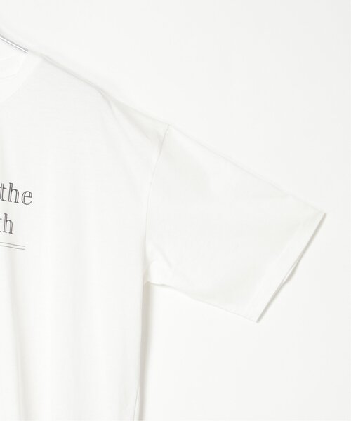 LBC(エルビーシー)の「シルケット天竺プリントTee(Tシャツ/カットソー・レディース・チャコール/ホワイト・M)」の17枚目の写真