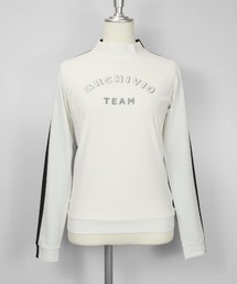 <LADIES>バックフリル速乾ハイネックプルオーバー【2024年秋冬】