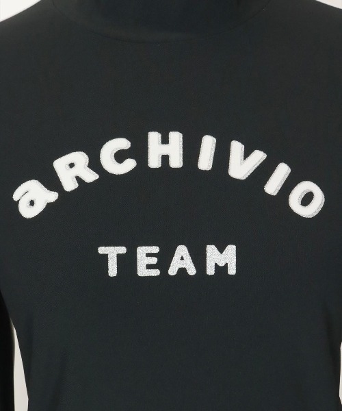 archivio(アルチビオ)の「<LADIES>バックフリル速乾ハイネックプルオーバー【2024年秋冬】(Tシャツ/カットソー・レディース・ホワイト/ブラック・S/M/L)」の10枚目の写真