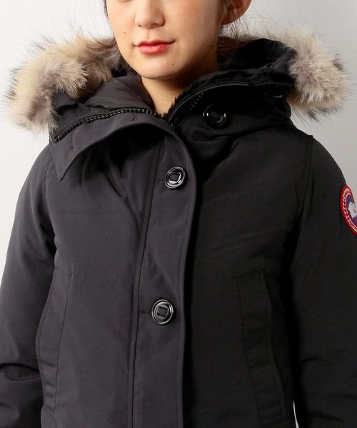 CANADA GOOSE(カナダグース)の「<CANADA GOOSE(カナダグース)>ブロンテ(ダウンジャケット/コート・レディース・ブラック/ネイビー/ベージュ・X-SMALL/SMALL/MEDIUM)」の16枚目の写真