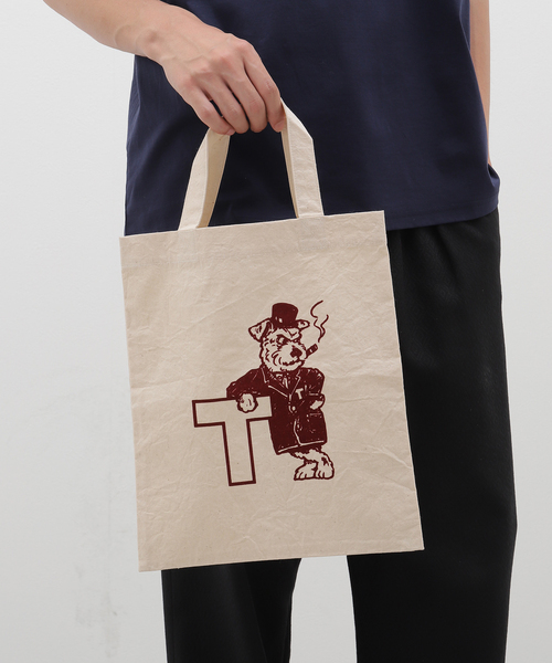 R&D.M.Co/オールドマンズテイラー】 TEDDY PRINT MINI TOTE BAG トート