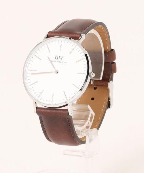 Daniel Wellington（ダニエルウェリントン）の「【Daniel Wellington】クラシック ブリストル 腕時計 レザーベルト 40mm DW00600023（アナログ腕時計・レディース・ブラック/ダークブラウン/ブラウン・FREE）」の8枚目の写真