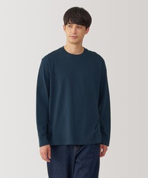 紳士　起毛クルーネック長袖Ｔシャツ