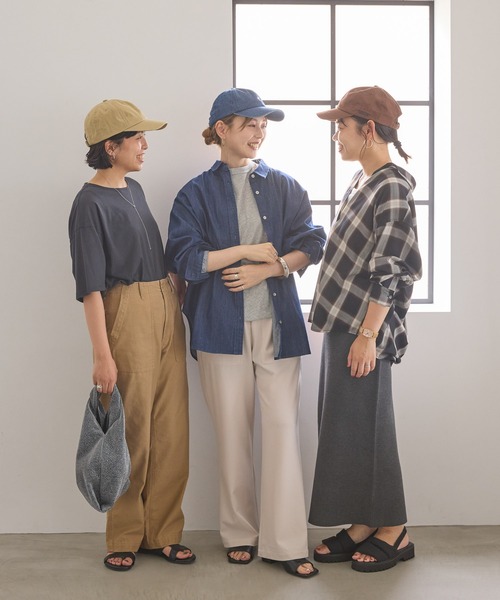 AMERICAN HOLIC（アメリカンホリック）の「ツイル刺繍CAP/B.H　POLO　CLUB（キャップ・レディース・インディゴブルー/ブラウン/ベージュ・M）」の16枚目の写真