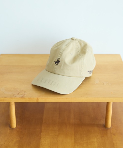 AMERICAN HOLIC（アメリカンホリック）の「ツイル刺繍CAP/B.H　POLO　CLUB（キャップ・レディース・インディゴブルー/ブラウン/ベージュ・M）」の17枚目の写真