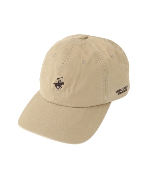 AMERICAN HOLIC（アメリカンホリック）の「ツイル刺繍CAP/B.H　POLO　CLUB（キャップ・レディース・インディゴブルー/ブラウン/ベージュ・M）」の4枚目の写真