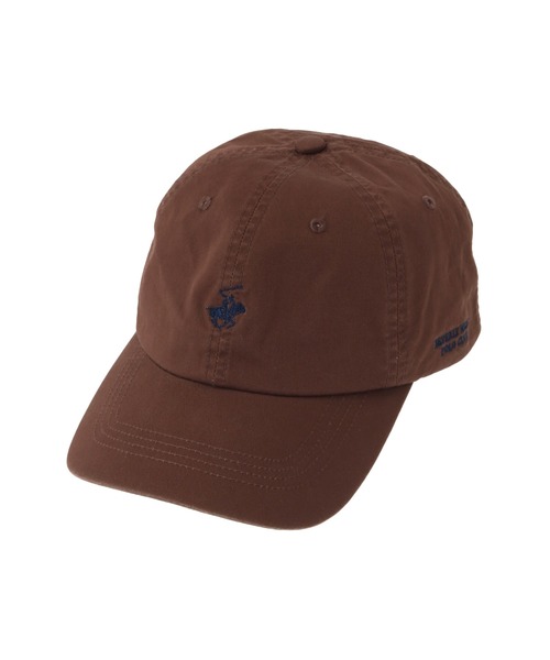 AMERICAN HOLIC（アメリカンホリック）の「ツイル刺繍CAP/B.H　POLO　CLUB（キャップ・レディース・インディゴブルー/ブラウン/ベージュ・M）」の5枚目の写真