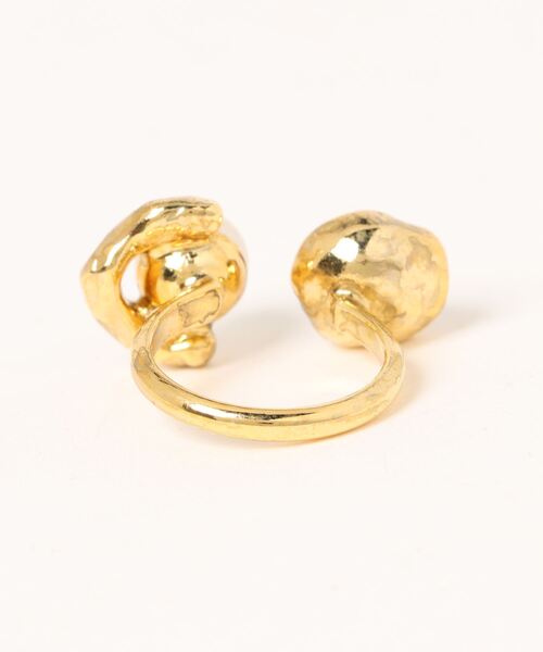 ADER（アデル）の「VAGUE open cabochon ring（リング・レディース・ゴールド・フリー）」の6枚目の写真