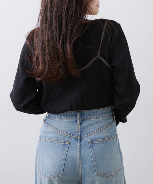 CIAOPANIC TYPY（チャオパニックティピー）の「リブアシメキャミ