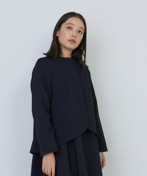 ◇リーフカットジャケット(ノーカラージャケット)|ADIEU TRISTESSE ◇リーフカットジャケット(ノーカラージャケット)|ADIEU TRISTESSE