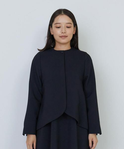 セール】◇リーフカットジャケット（ノーカラージャケット）｜ADIEU
