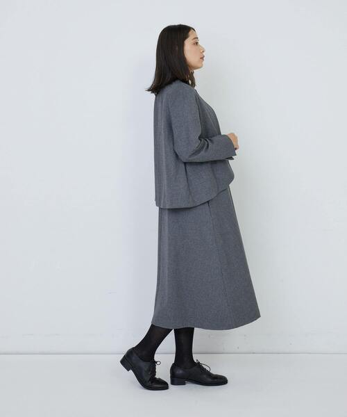 ◇リーフカットジャケット（ノーカラージャケット）｜ADIEU TRISTESSE